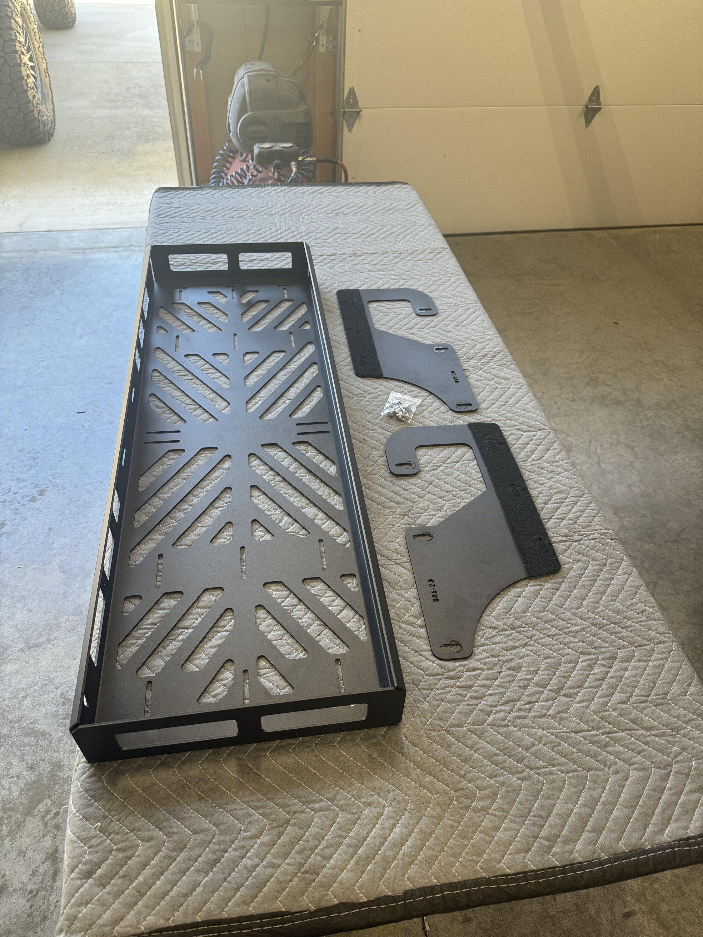 Ford Bronco JCR Cargo basket for 2 door IMG_1345