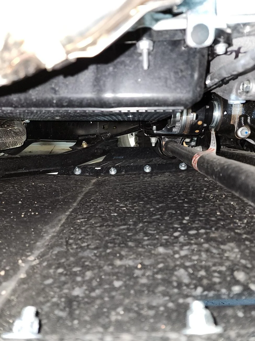 Ford Bronco Transmission fluid change questions Front Pan Vi
