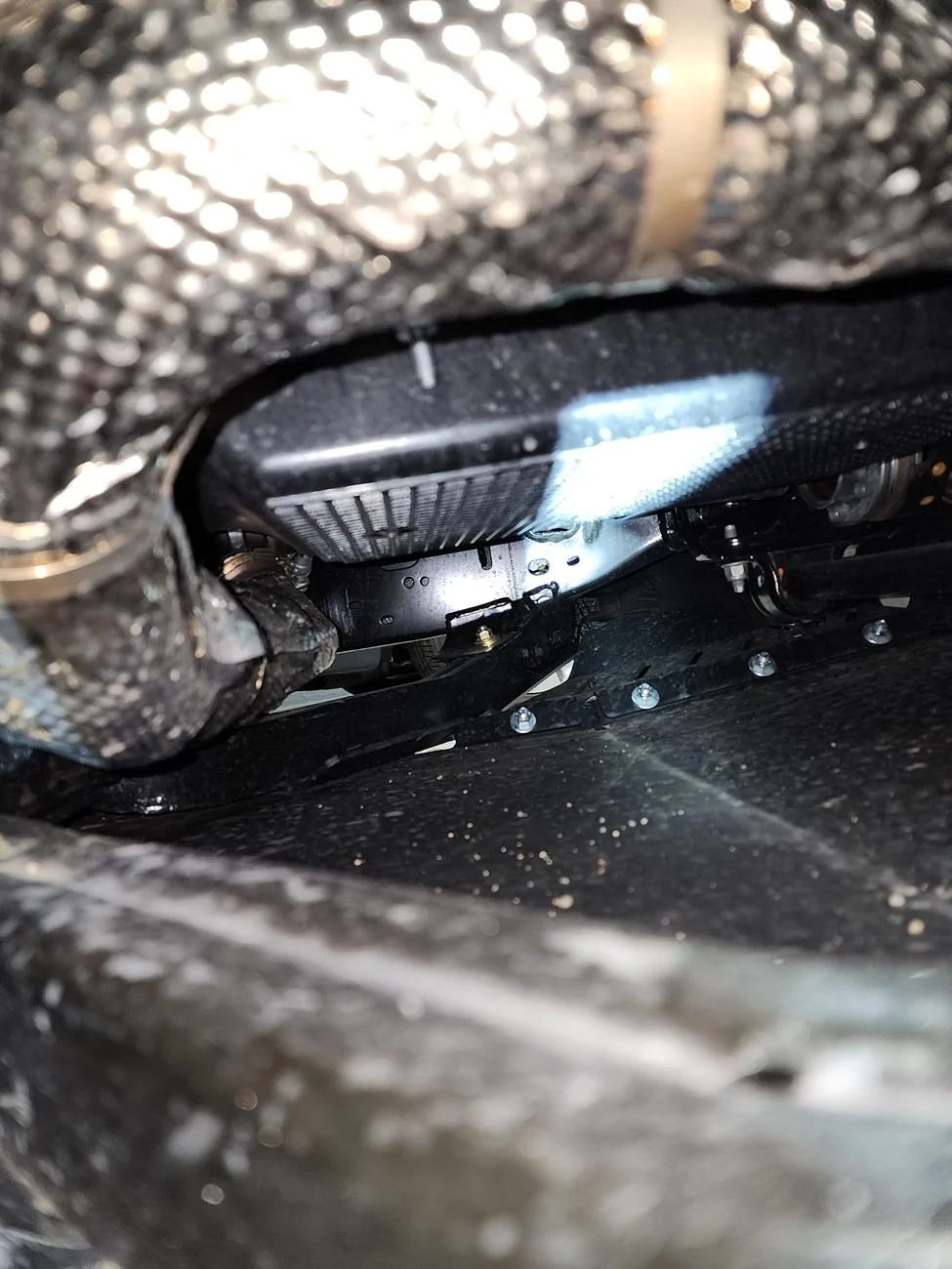 Ford Bronco Transmission fluid change questions Rear Pan Vi