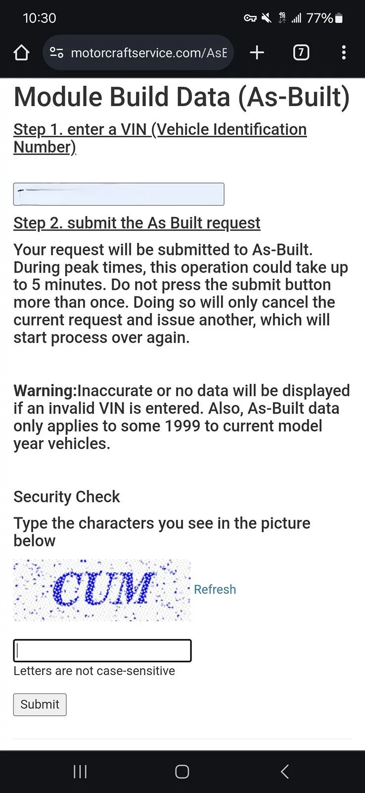 Ford Bronco Bronco Build Week 3/4/2024 20240311_233954