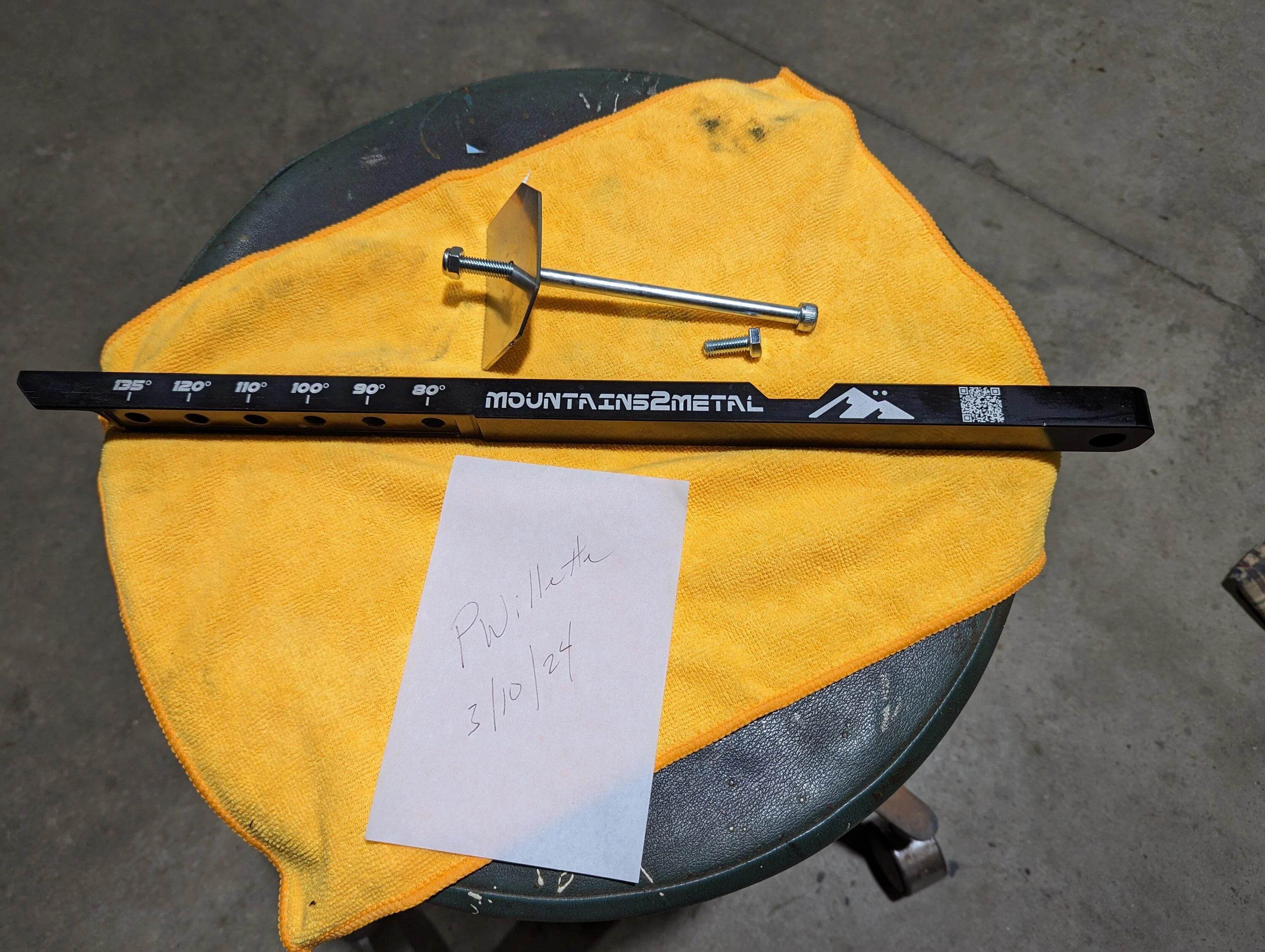 Ford Bronco Mountains to Metal Tailgate Limiter M2M Limiter