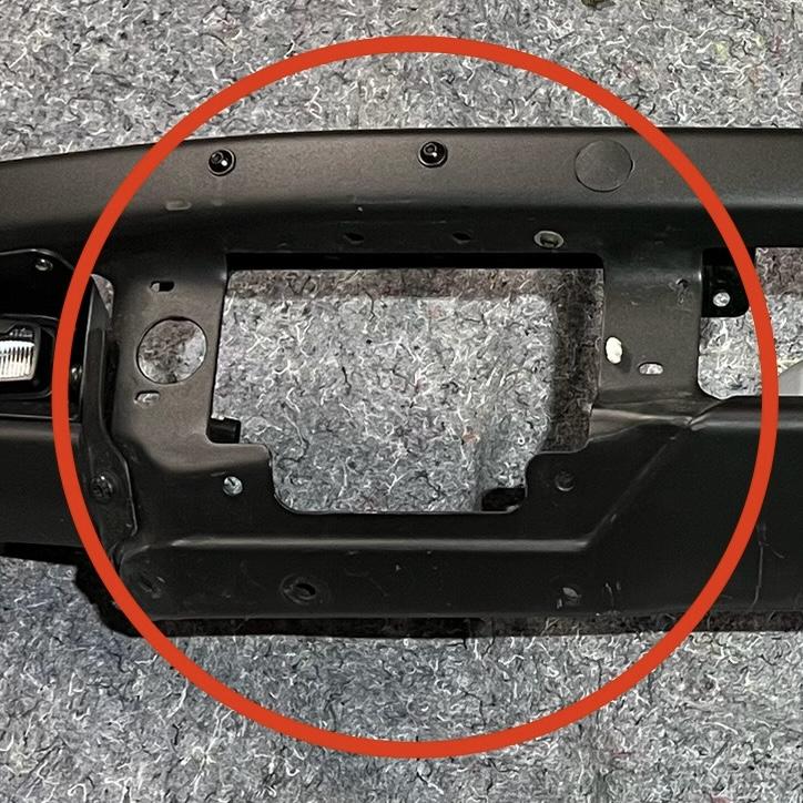 Ford Bronco Replacing factory bumper with modular bumper IMG_9616