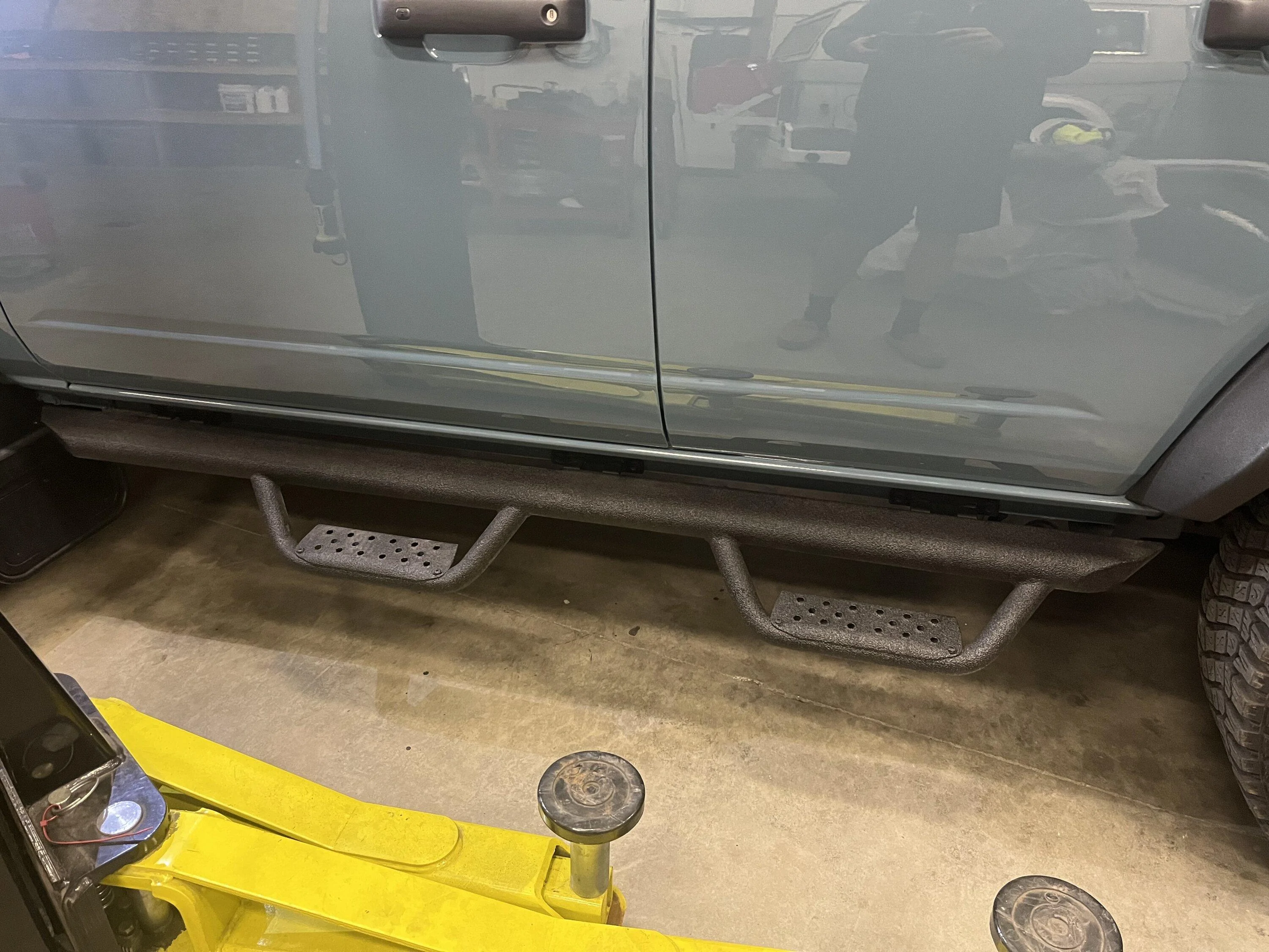 Ford Bronco Gatorback Flaps, Step Rails, Sasquatch Flares IMG_6073