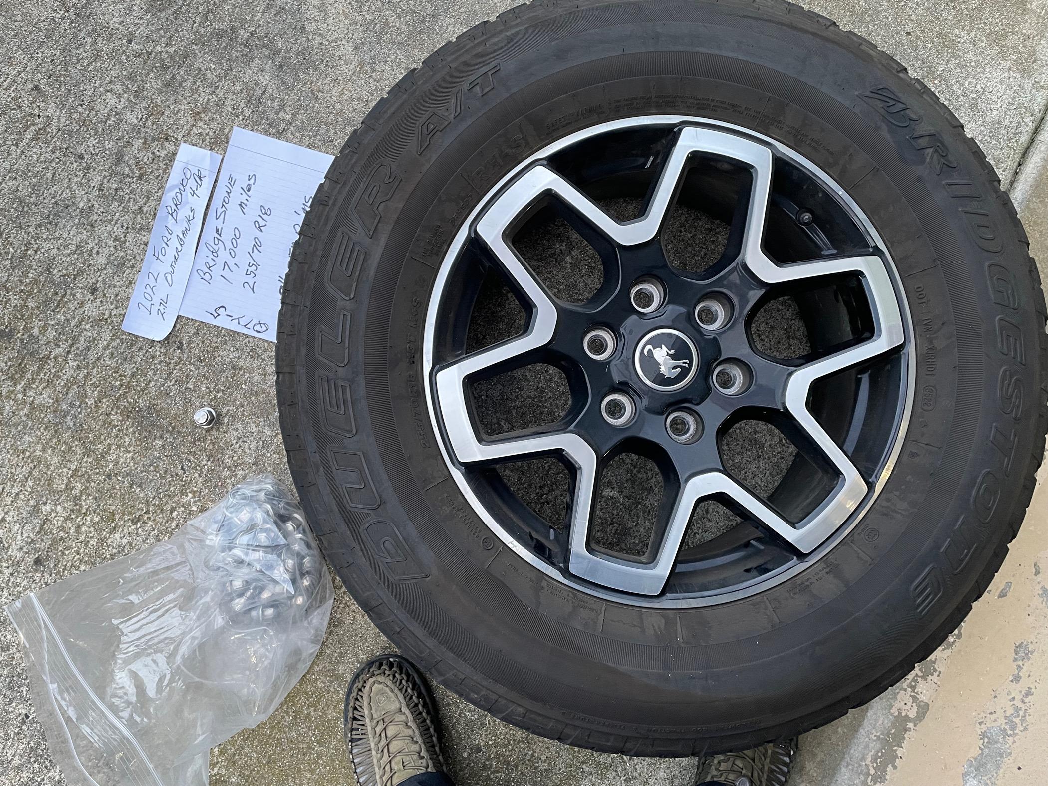 Ford Bronco 2022 OBX Wheels and tires IMG_2139