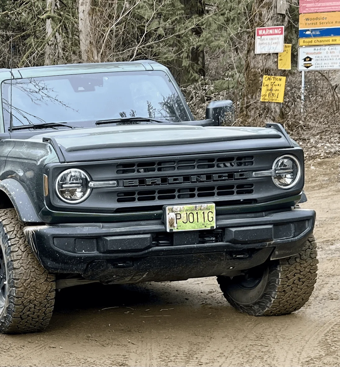 Ford Bronco Bronco Letters on Eruption Green 1710438905046-f0