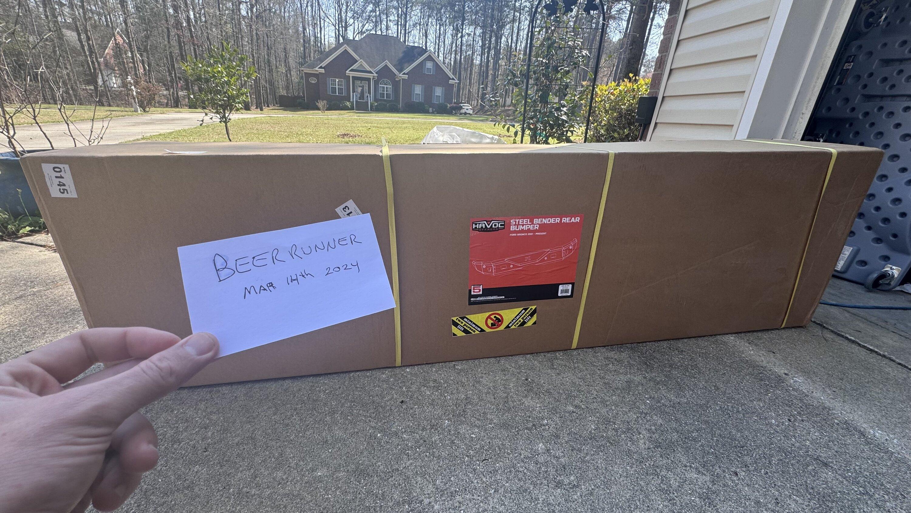 Ford Bronco Bumper NIB $250 IMG_3653
