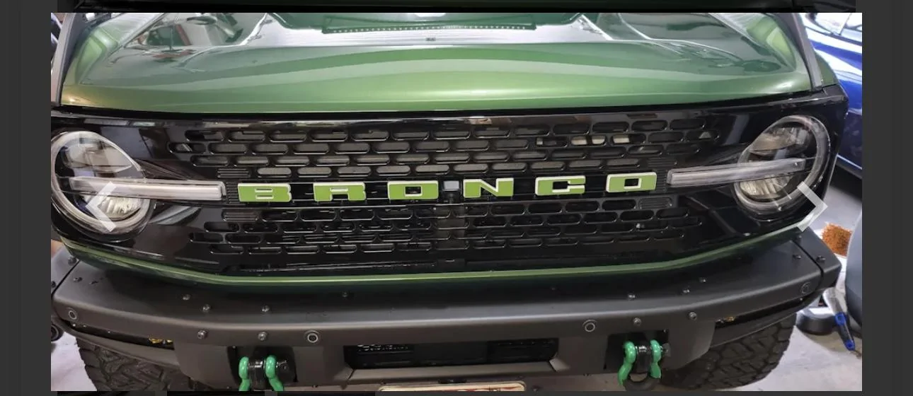 Ford Bronco StickerFab Eruption Green IMG_4442