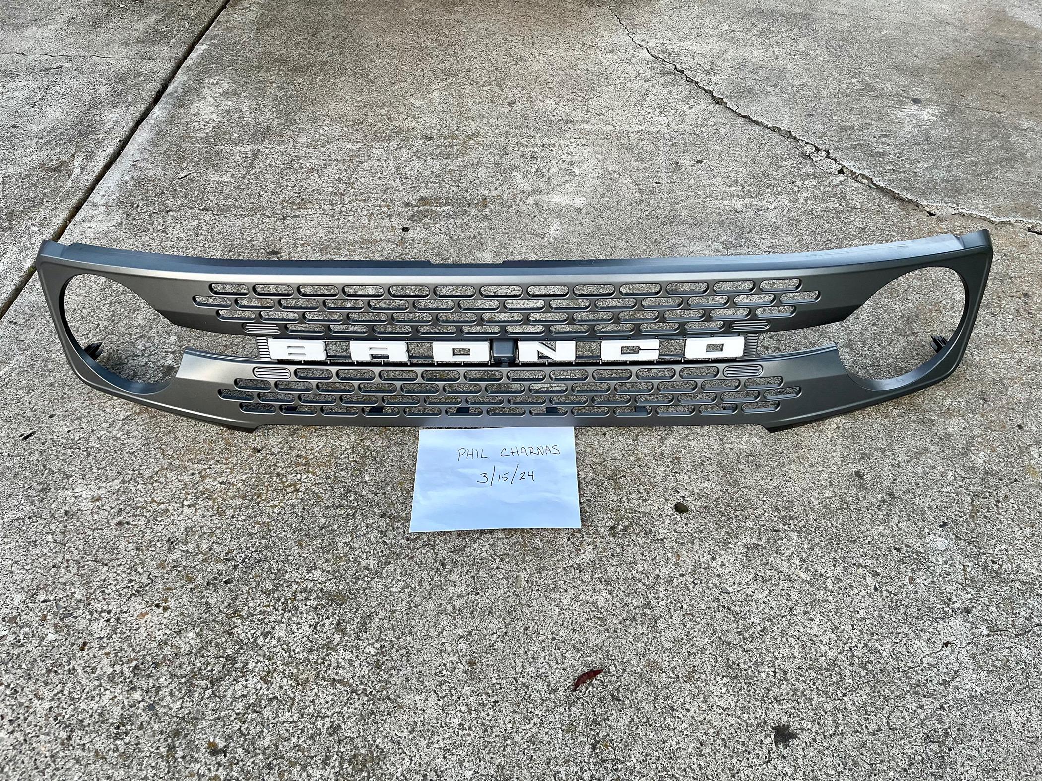 Ford Bronco Badlands Grille IMG_1267
