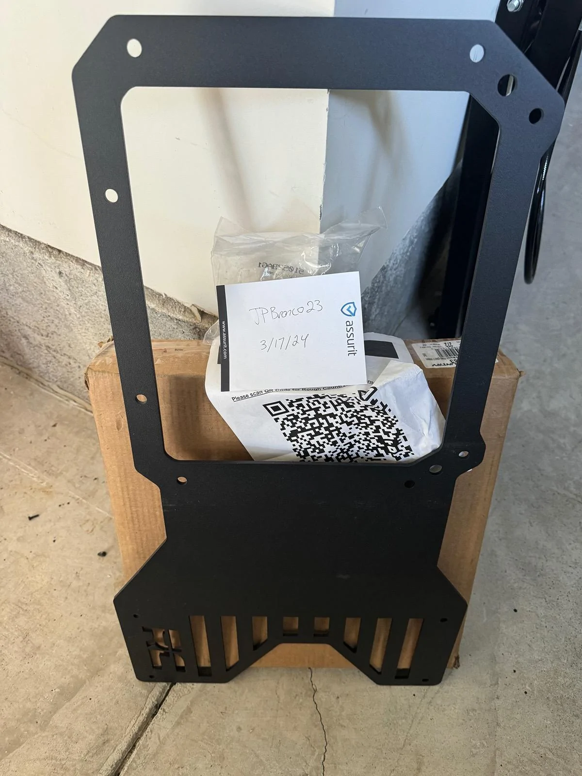 Ford Bronco Rough Country Tailgate Reinforcement and Relocation Kit IMG_1476