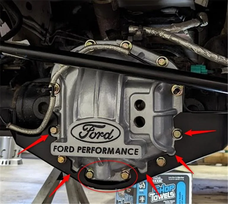 Ford Bronco Change Driveline Fluids Early! DV8 Diff Plate Modification