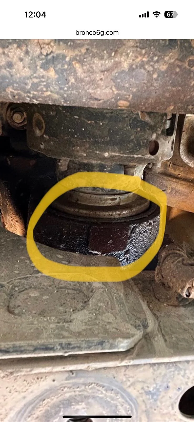 Ford Bronco Front Diff Leaking - am I missing two bolts? B44FA1CB-A41D-4634-9642-28BFBC0F7378