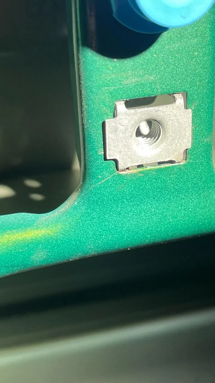 Ford Bronco B&O System Subwoofer Body Wall Crack IMG_20240318_144414