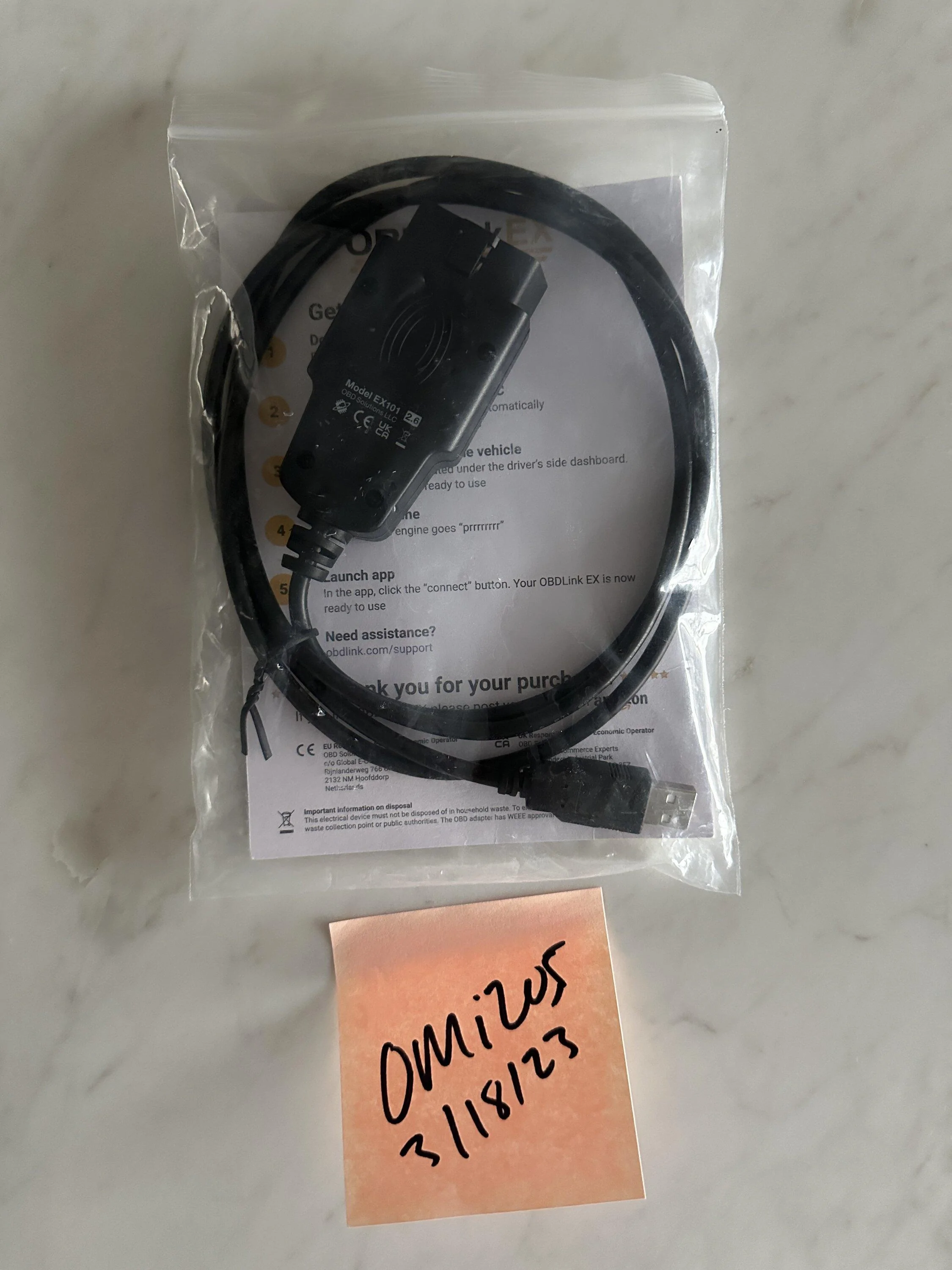 Ford Bronco OBDLink FORSCAN OBD Adapter $35 IMG_2769
