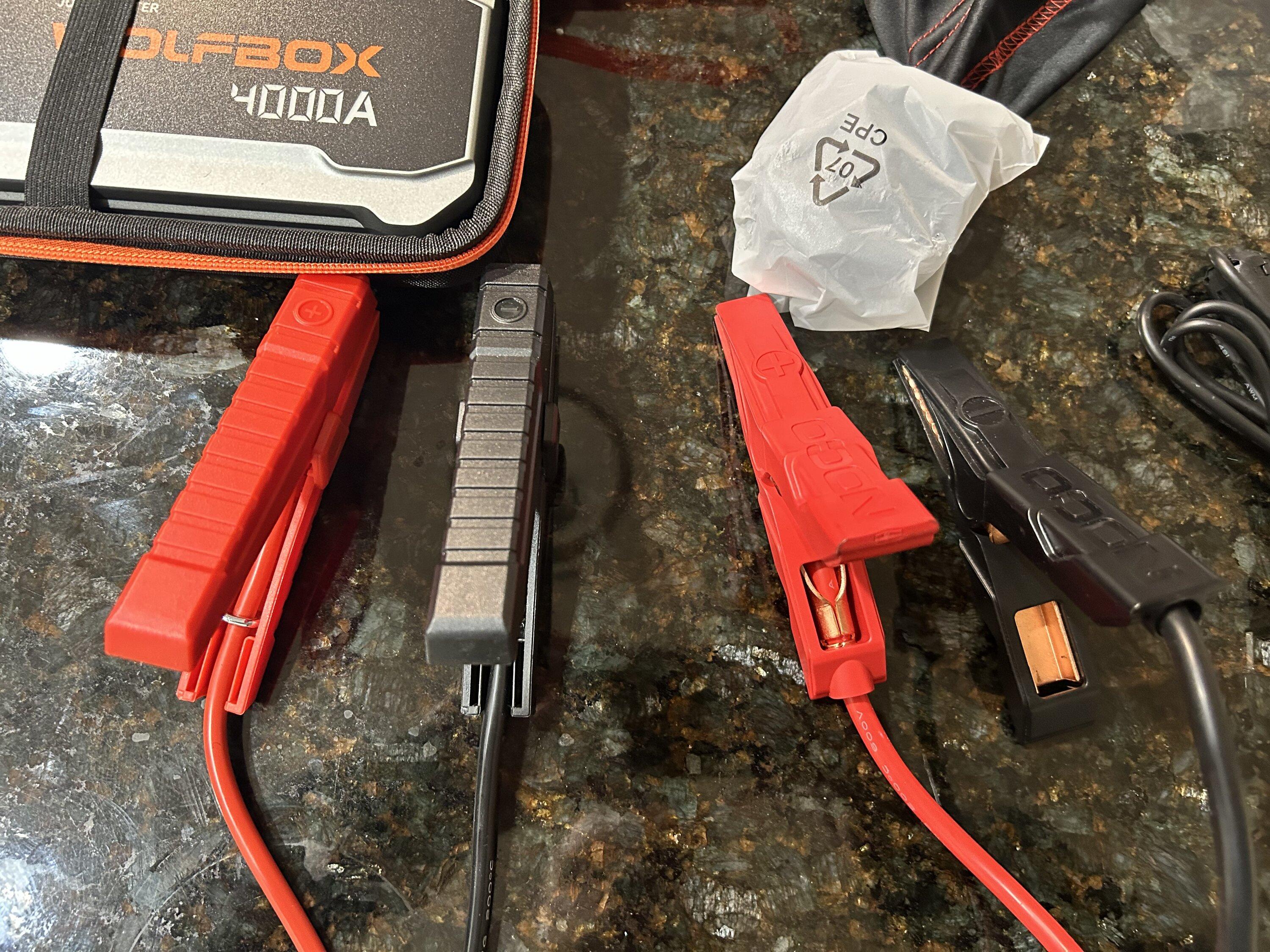 Ford Bronco Wolfbox Jump Starter & Noco Comparison IMG_3552