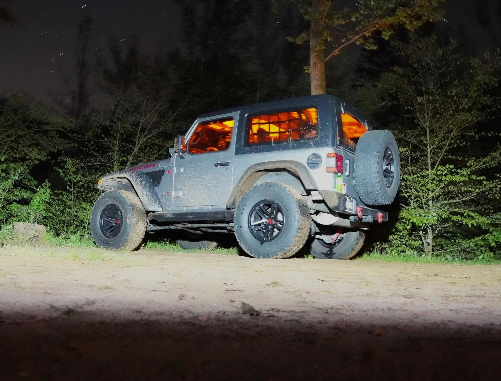 Ford Bronco Sleeping in 2 Door Bronco jeep-platform-5