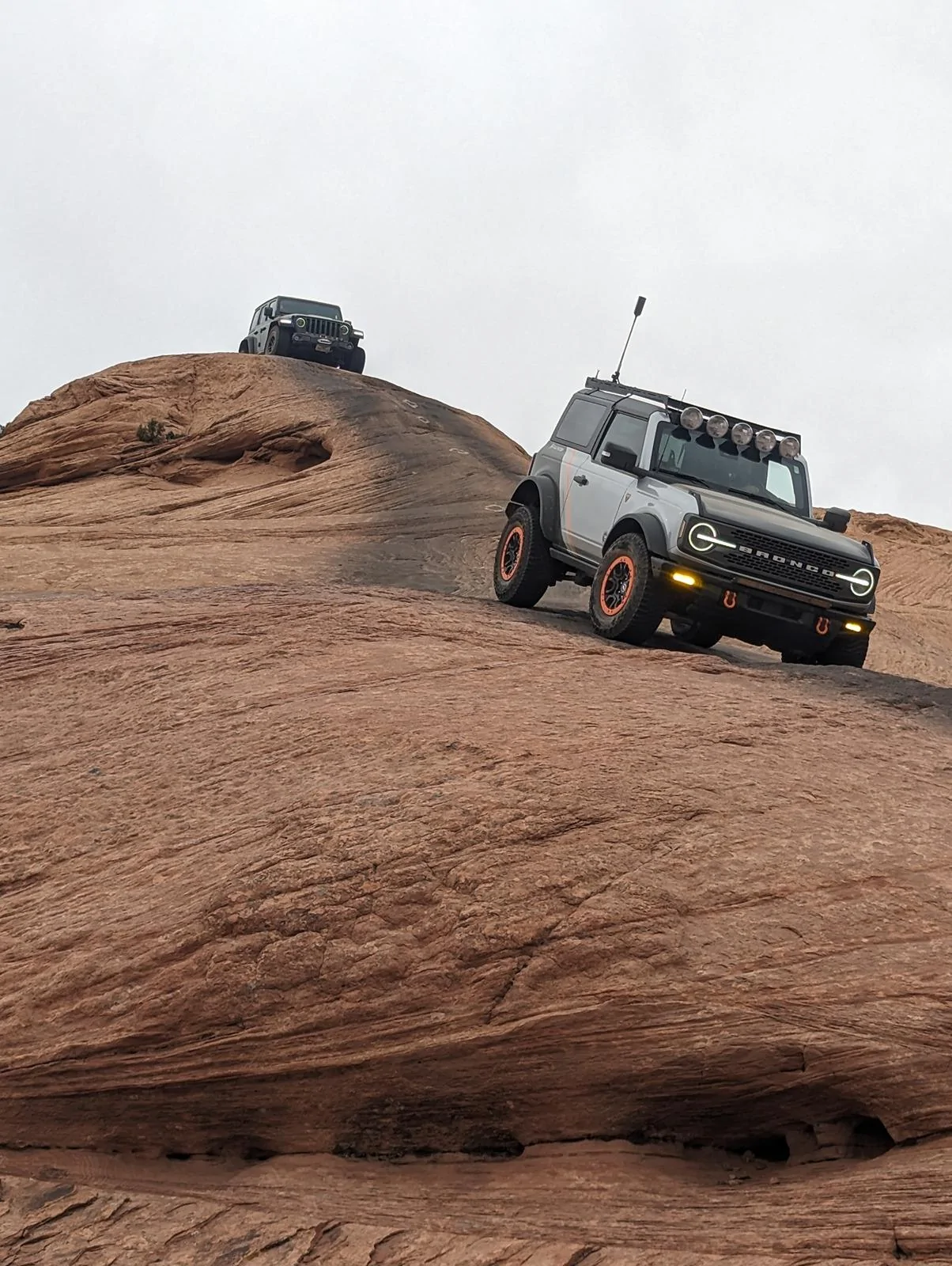 Ford Bronco Fun times in Utah - Hell's Revenge and Lost World PXL_20240312_222437090