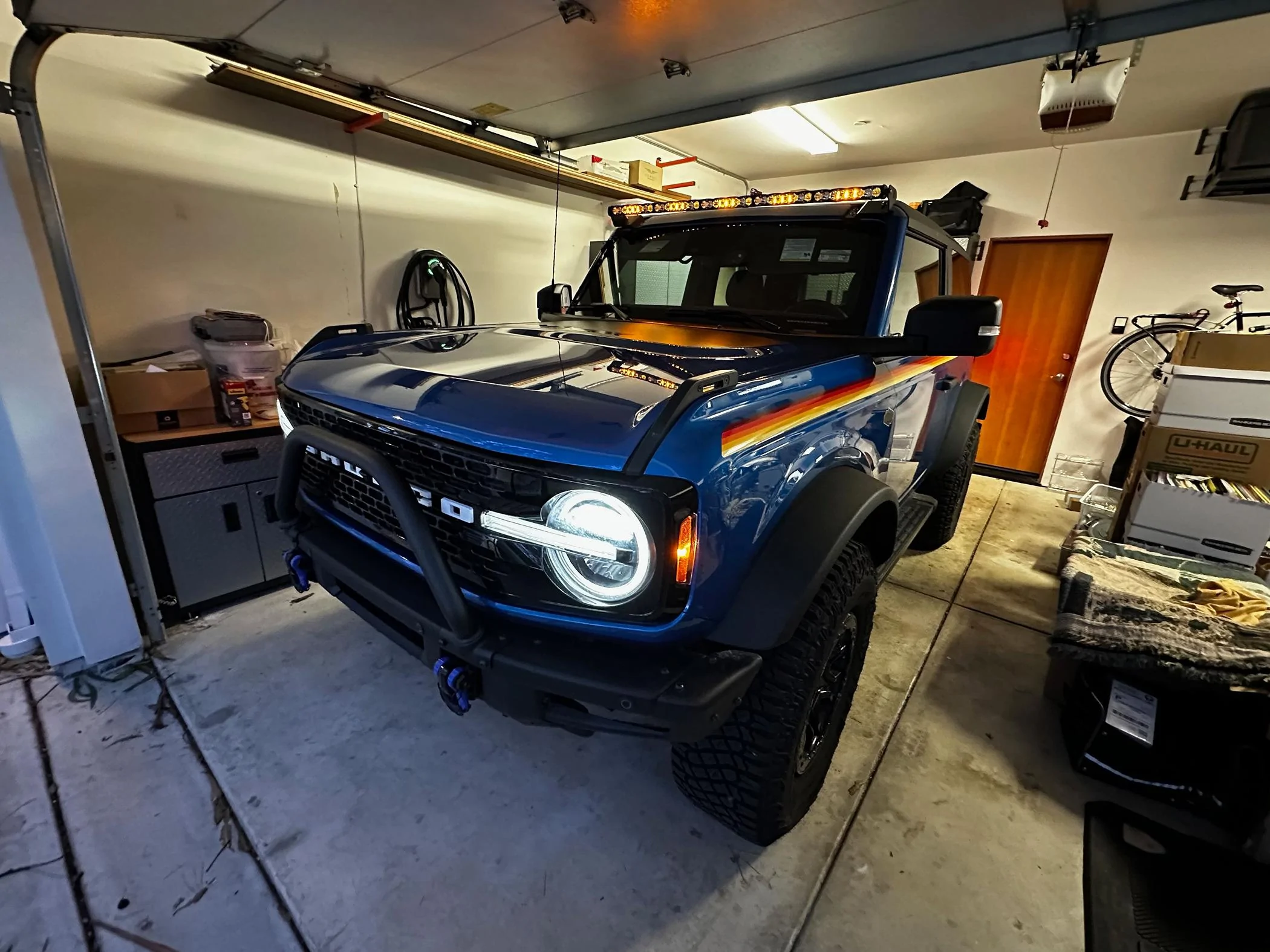 Ford Bronco Baja Design Light kits! 2023 Bronco _lightbar wiring - 1 (1)