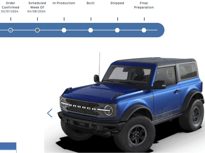 Ford Bronco Bronco Build Week 4/08/2024 1710953165216-s1