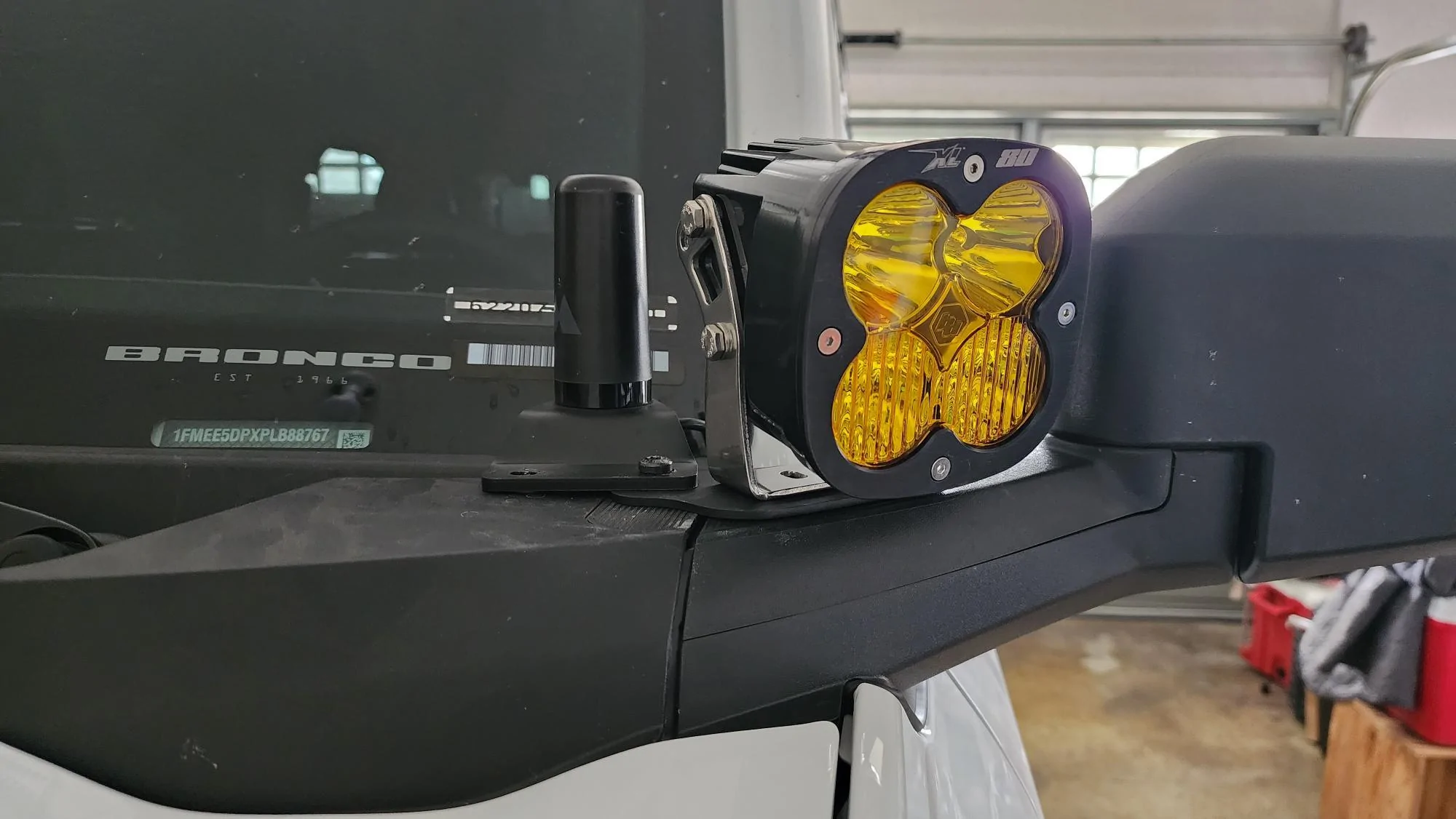 Ford Bronco Anyone running 2 lights on the front bumper? 20231130_112125
