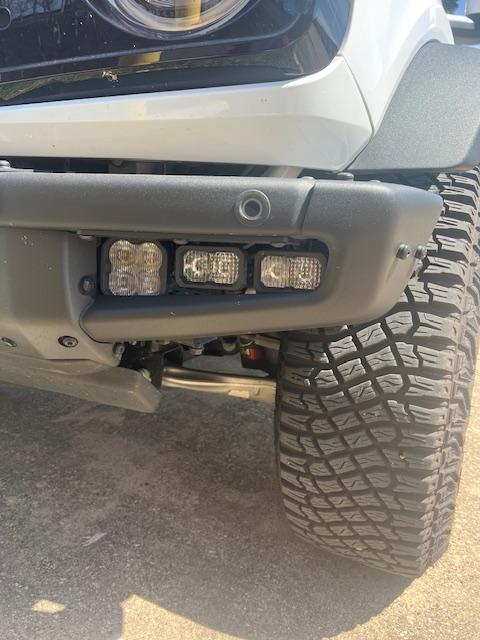 Ford Bronco Amber vs Clear Aftermarket Lights IMG_4412