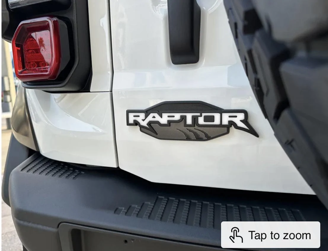 Ford Bronco Raptor emblem IMG_2431