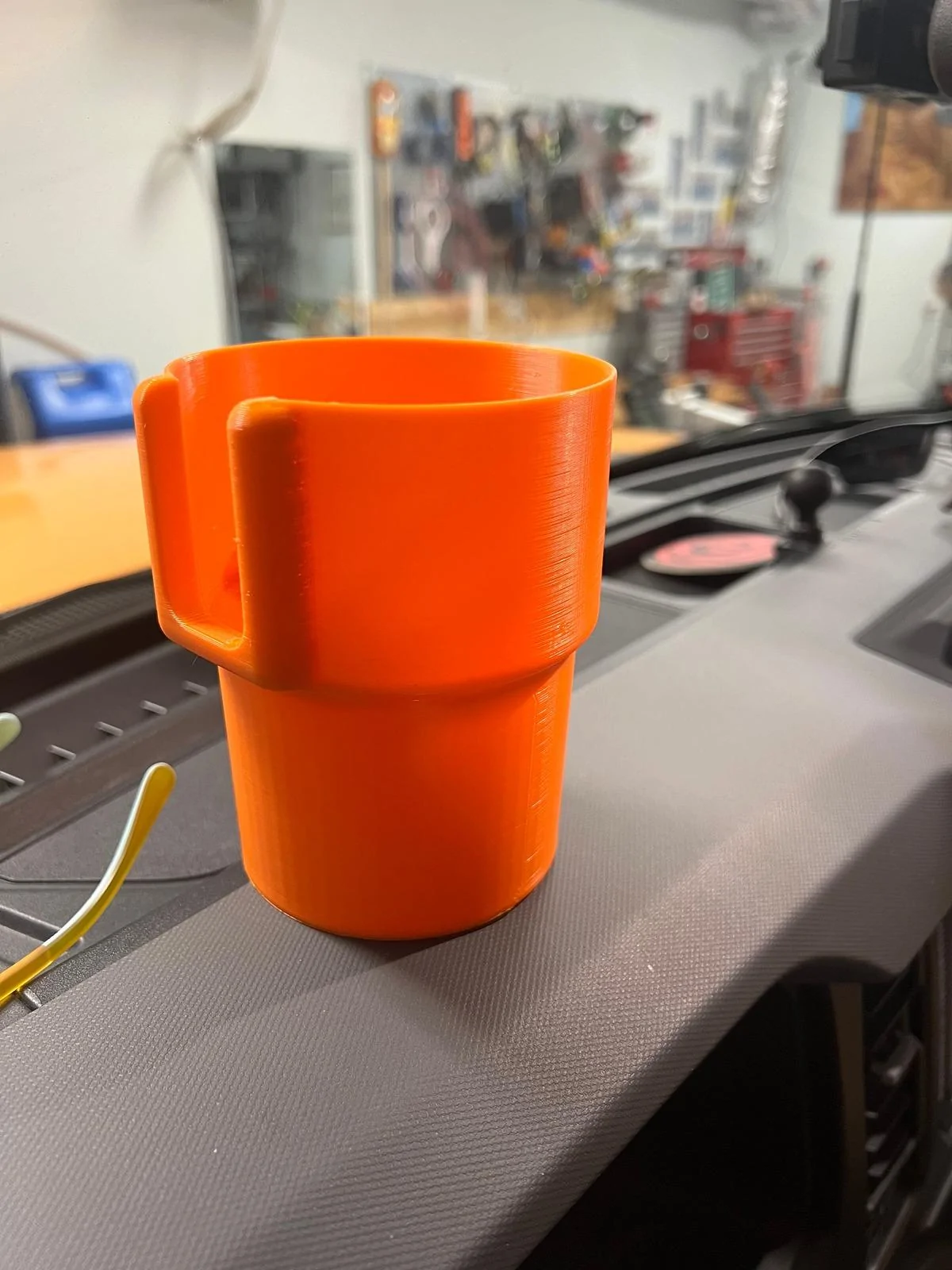 Ford Bronco 7MT Cup Holder Upgrade: Mug Adapter (3D Print) IMG_7122