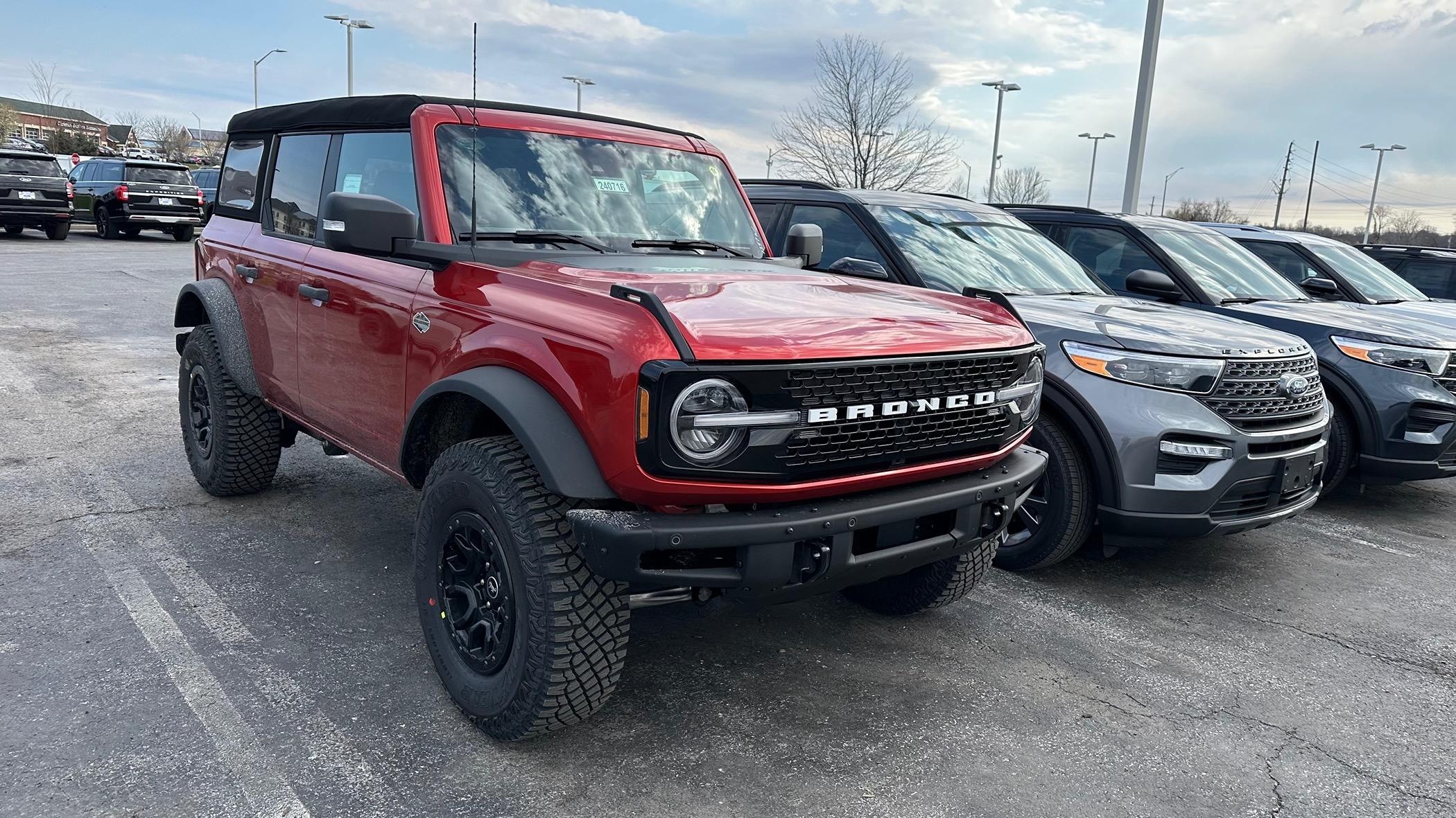 Ford Bronco Bronco build week 3/11/2024 IMG_3280