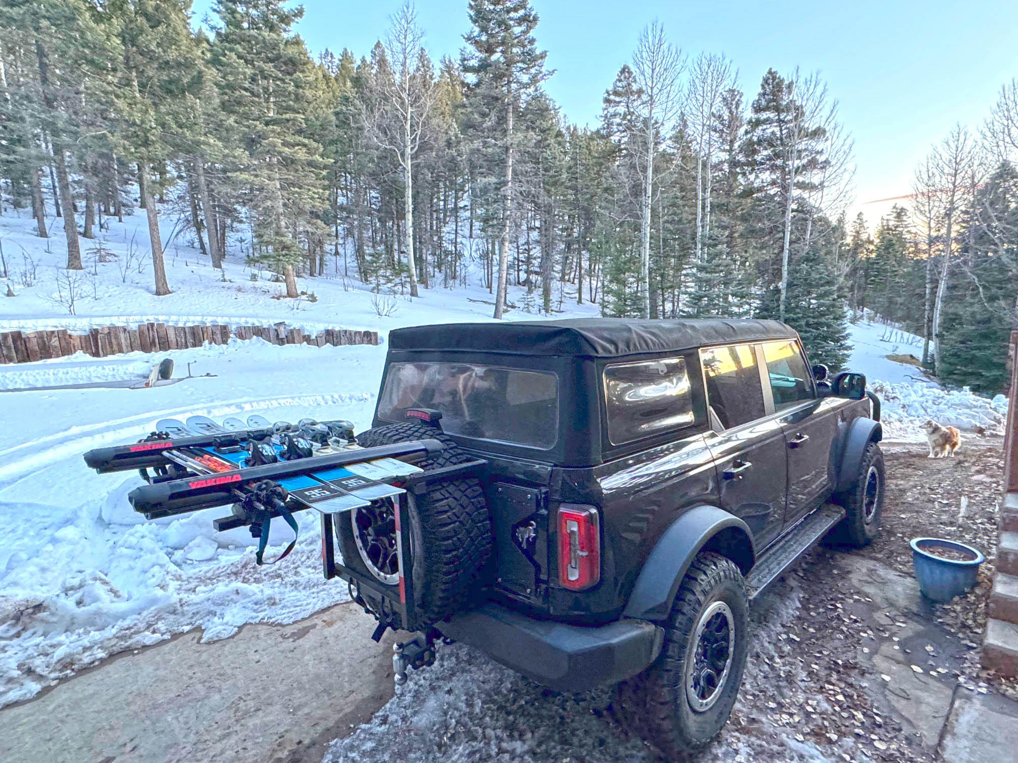 Ford Bronco Initial Thoughts / Review on Mickey Thompson Baja Legend EXP Tires for Sasquatch Bronco bronc ski rack and tires (1)