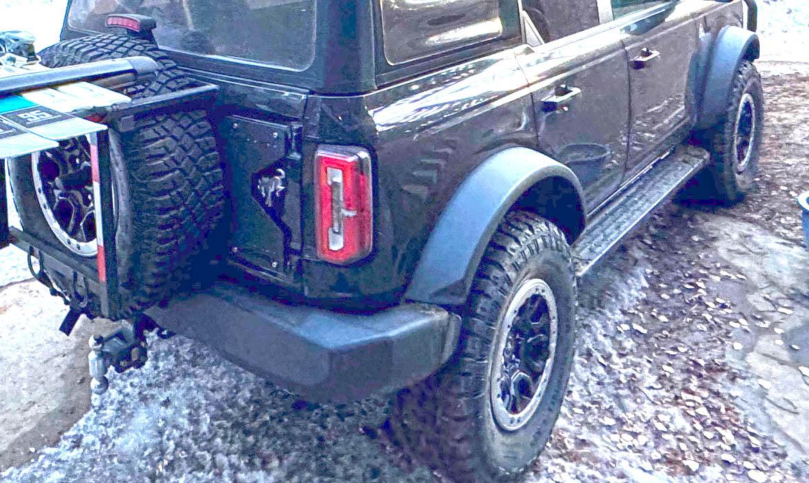 Ford Bronco Initial Thoughts / Review on Mickey Thompson Baja Legend EXP Tires for Sasquatch Bronco bronc ski rack and tires