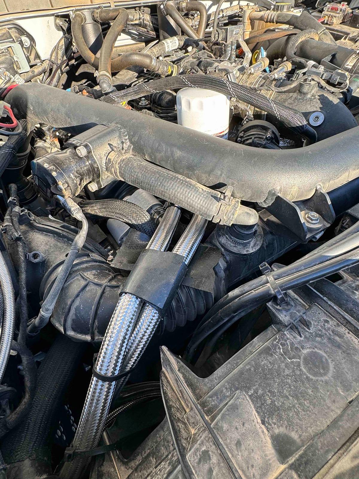 Ford Bronco Engine overheating Mish.lines