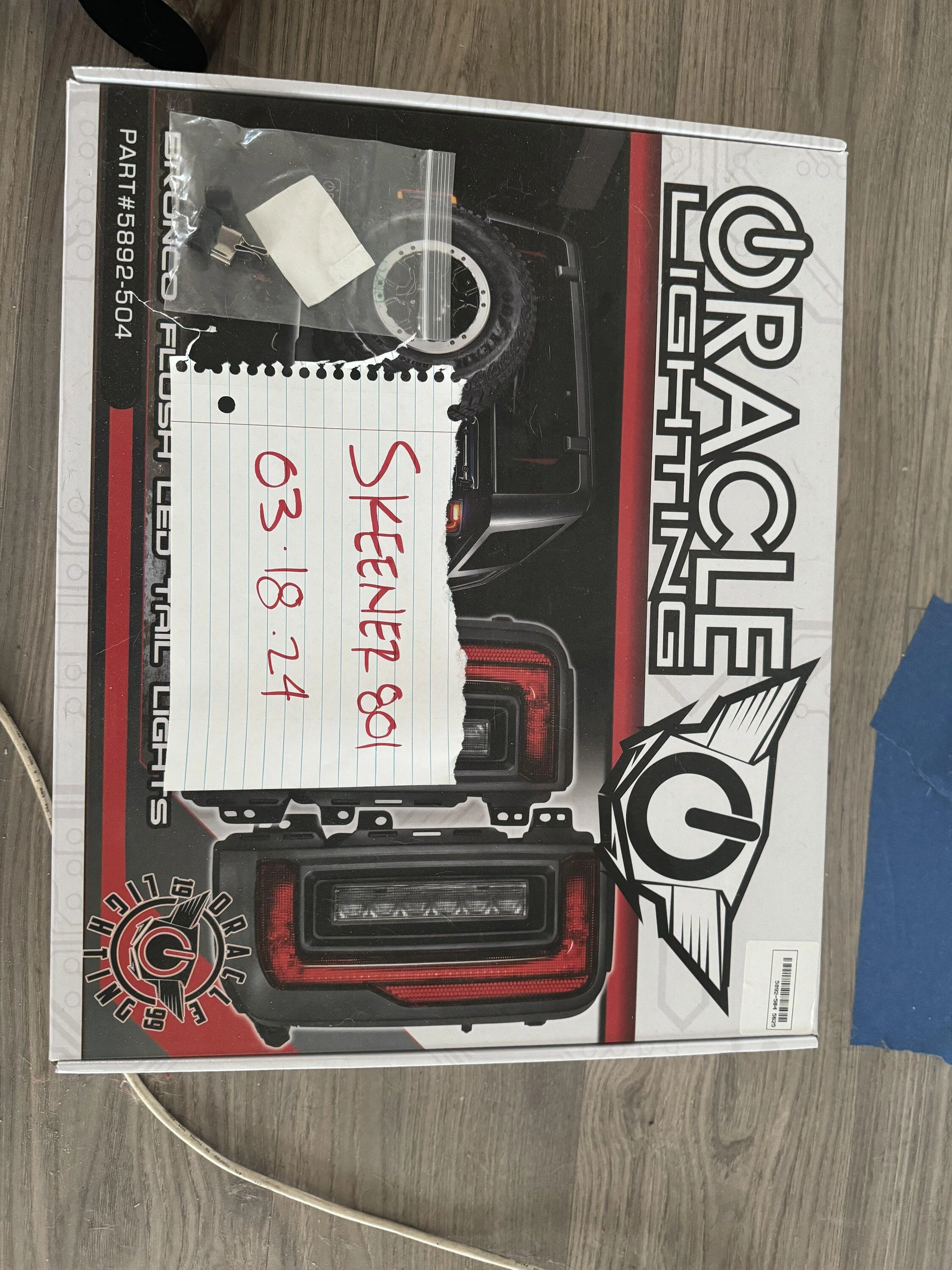 Ford Bronco Oracle Flush Fit Taillights IMG_3126