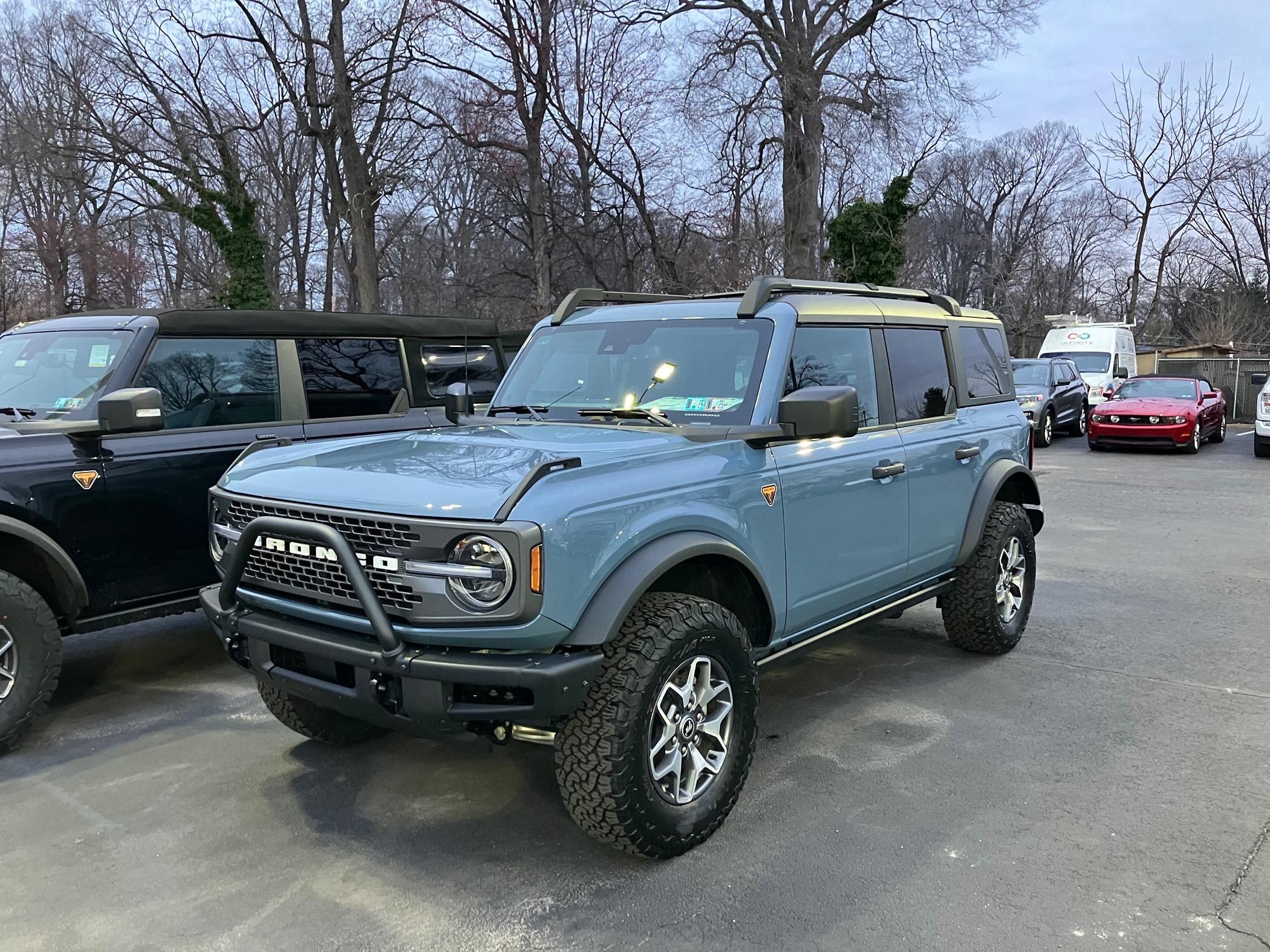 Ford Bronco Bronco Build Week 1/8/2024 IMG_2545
