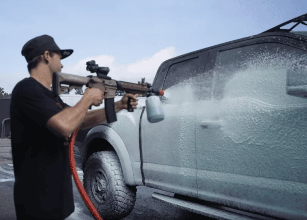 Ford Bronco Detailing Time AR15 Foam Cannon