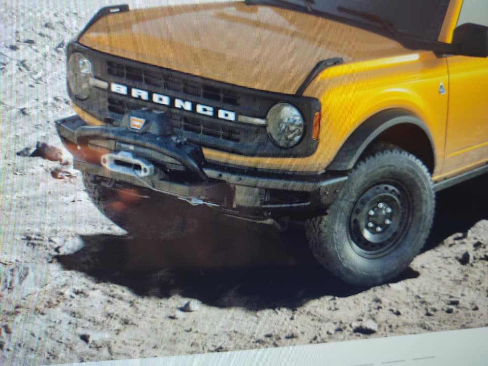 Ford Bronco factory warn winch: synthetic rope?i BW3