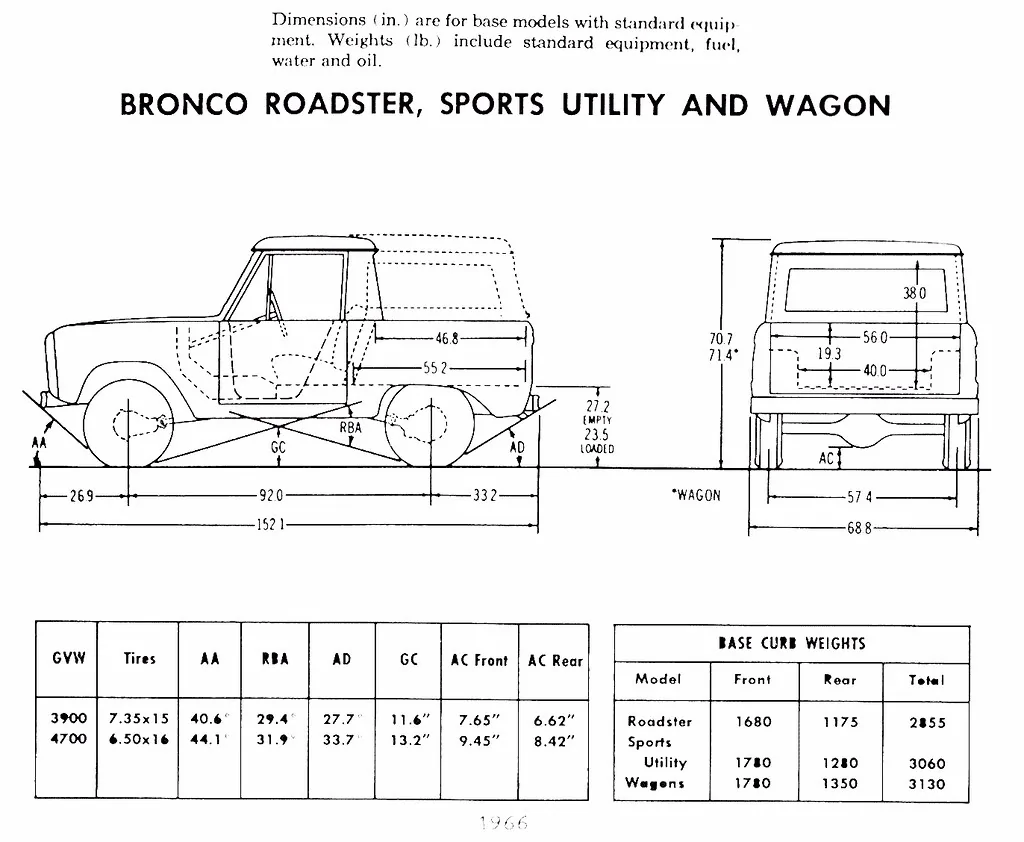 Ford Bronco REBODY WITH DYNACORN 1605554990574