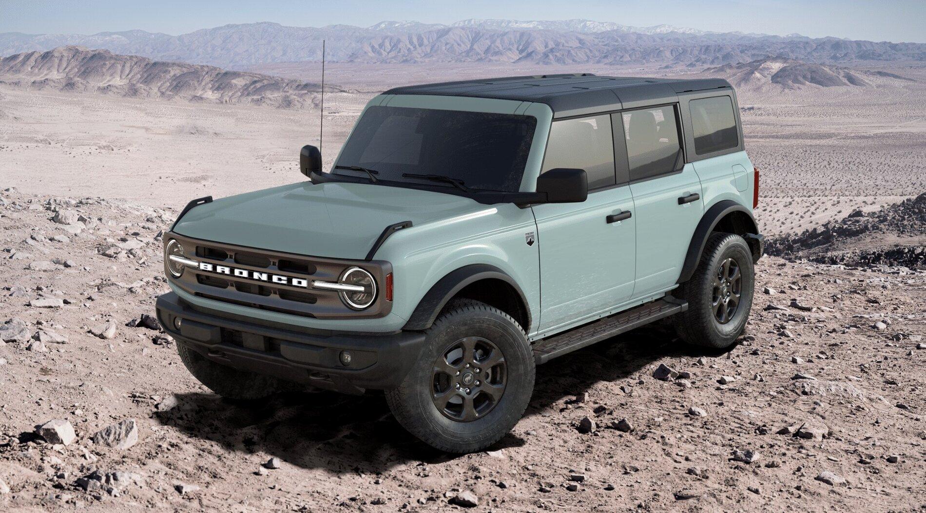 Ford Bronco California Check In vehicle