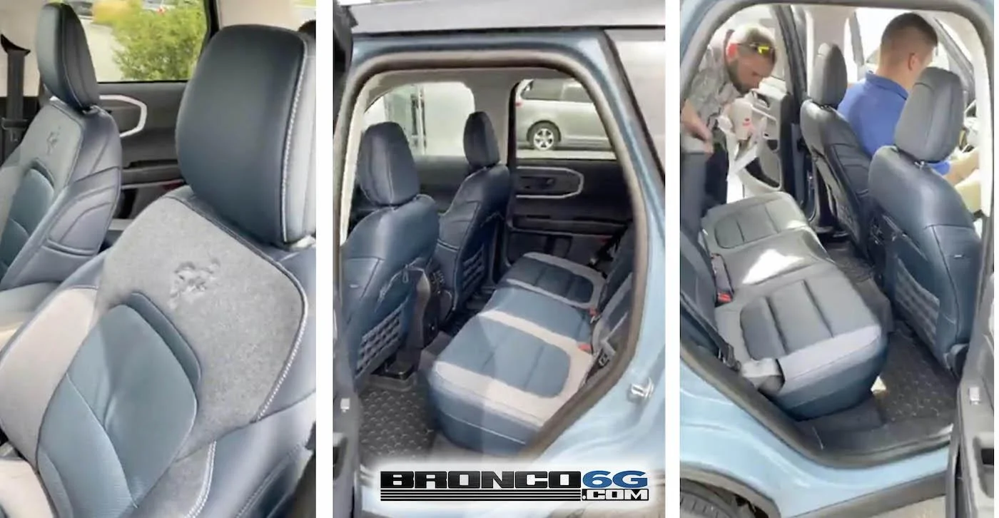 Ford Bronco Request- REAL LIFE high quality Sport FE interior 2021 Bronco Navy Pier Interior & Area 51 Exterior Colors