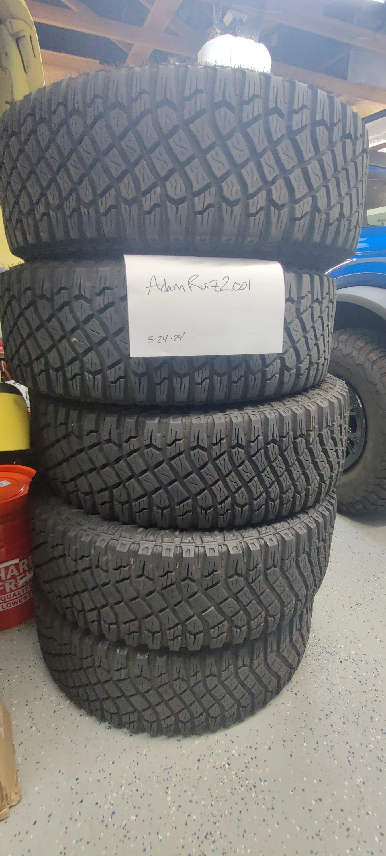 Ford Bronco 5 Sasquatch Goodyears tires IMG_20240324_200856