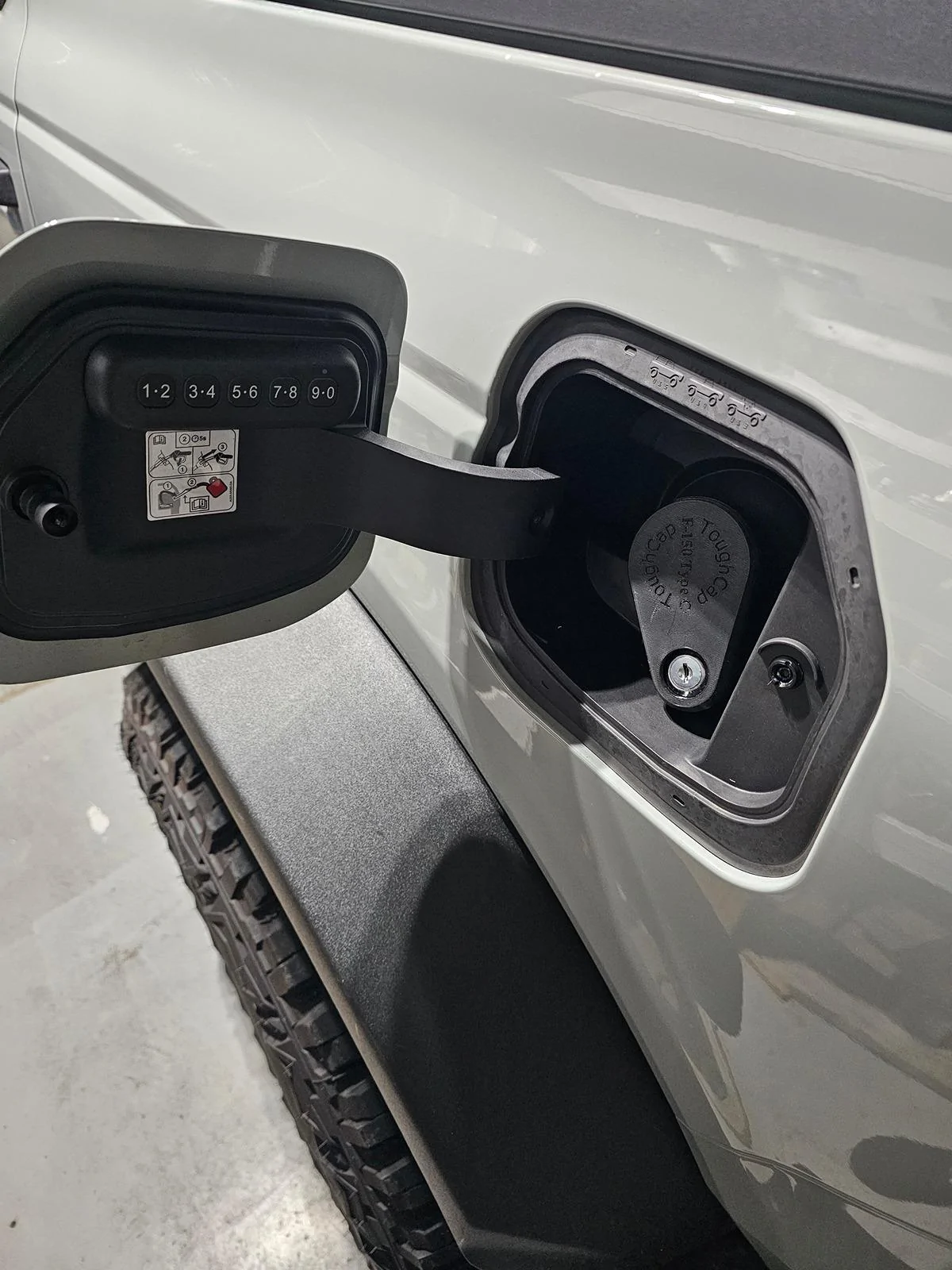 Ford Bronco Found a Locking Fuel Cap 20240325_054706