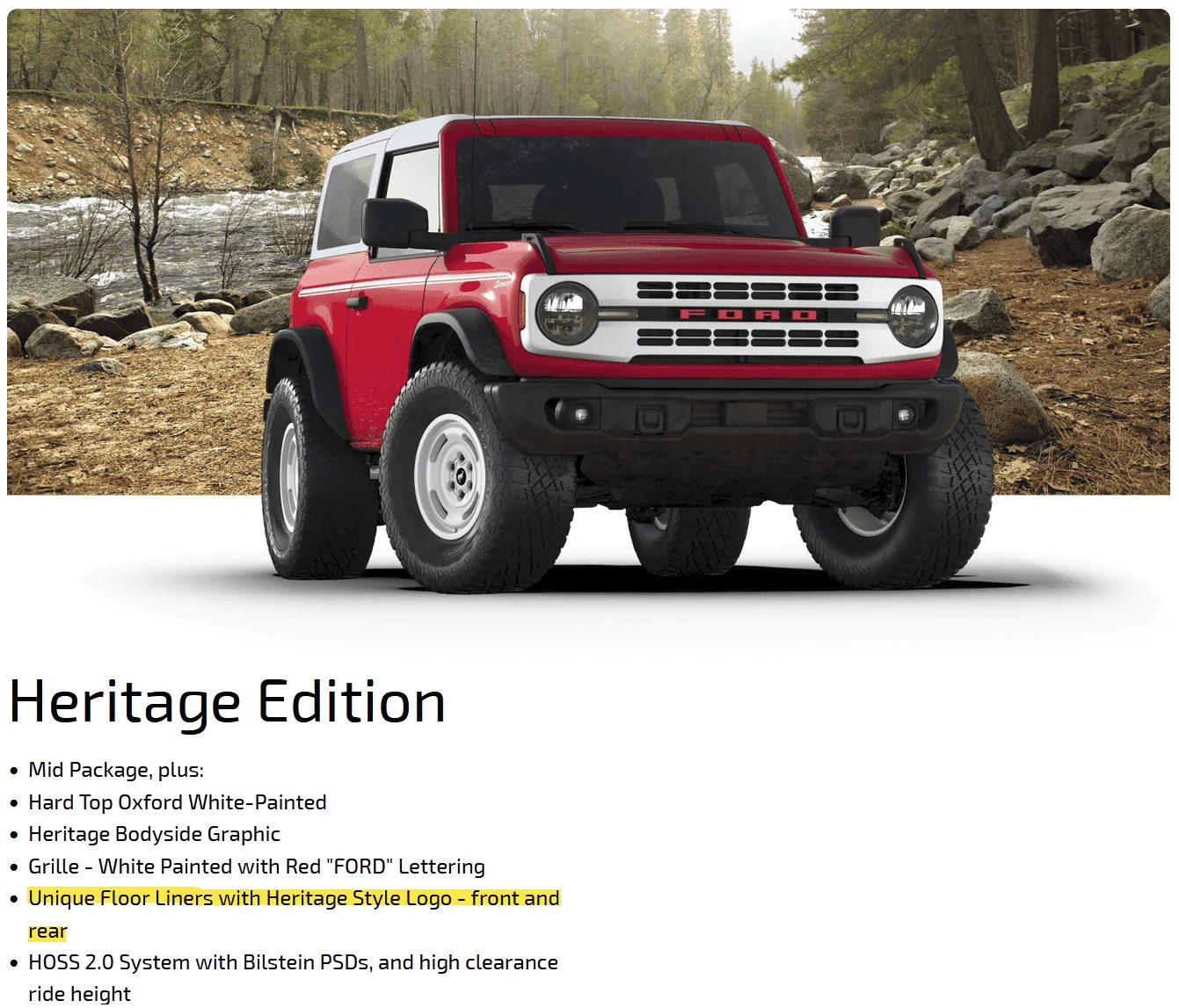 Ford Bronco HERITAGE EDITION Bronco Club 1711382971839-yn