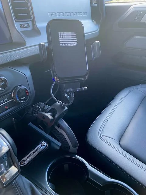 Ford Bronco Best Dash Rail Mount? Phone clam