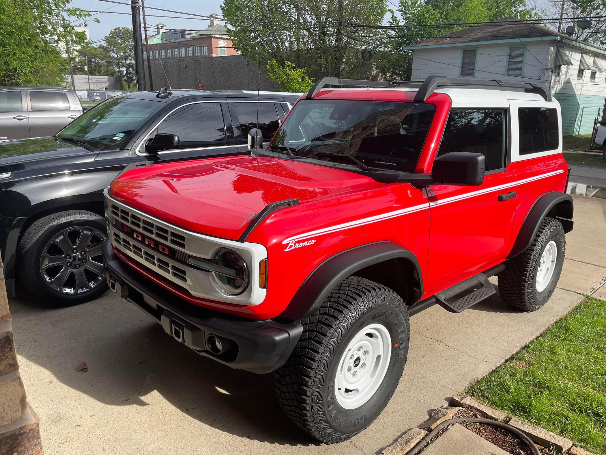 Ford Bronco Production Stuck Check-In - Mod top issue? Bronco pic