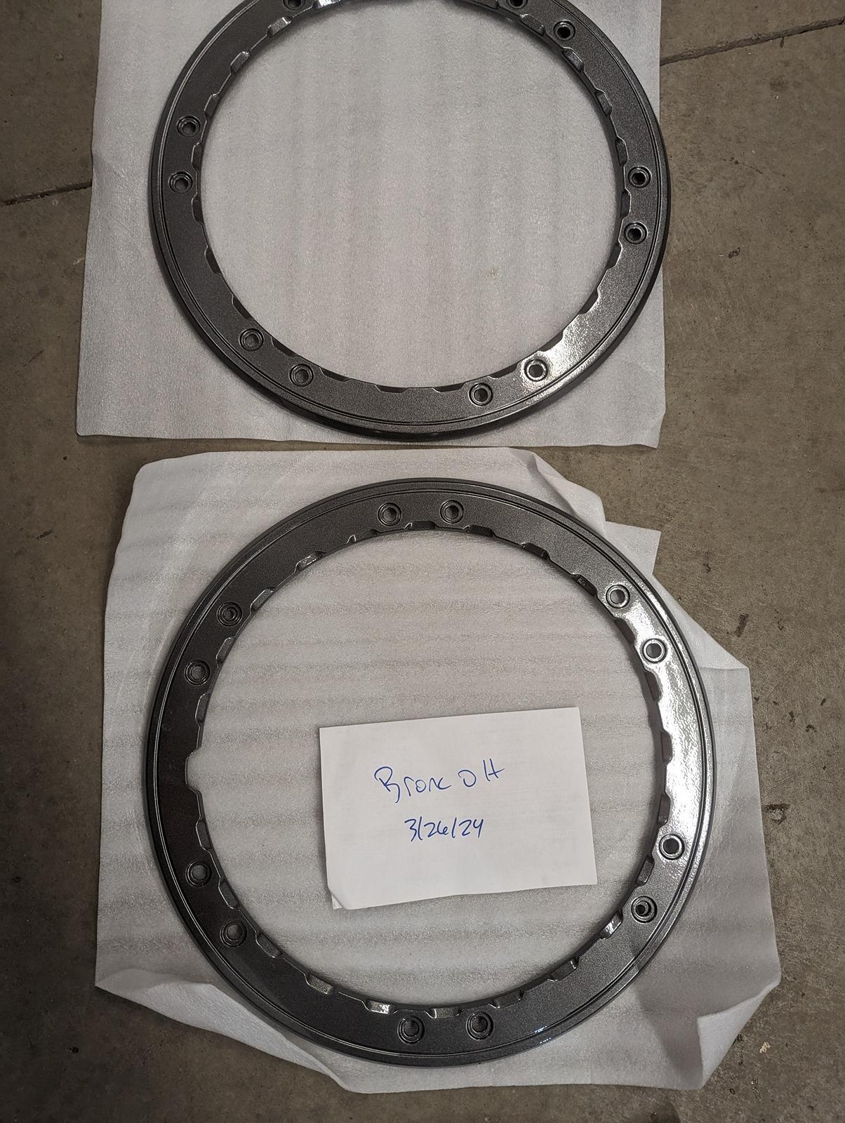 Ford Bronco Carbonized Gray Sasquatch Trim rings PXL_20240326_231424529