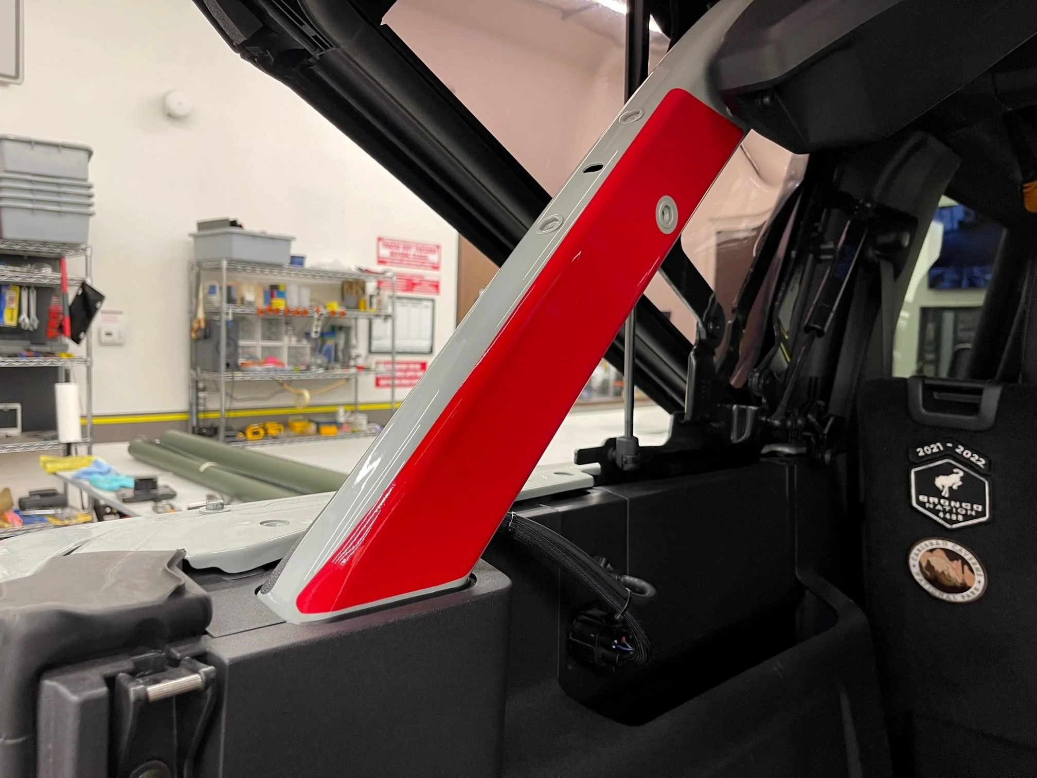 Ford Bronco Bronco PPF Protection Film Pieces - Assortment + 🆕 Add: Bronco Top Rail PPF (4 Door) Inner roll bar 01