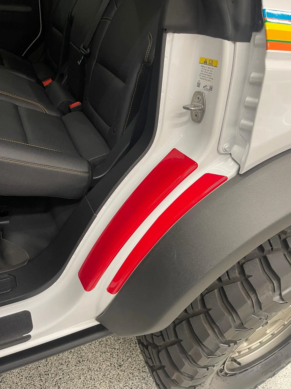 Ford Bronco Bronco PPF Protection Film Pieces - Assortment + 🆕 Add: Bronco Top Rail PPF (4 Door) IMG_6627