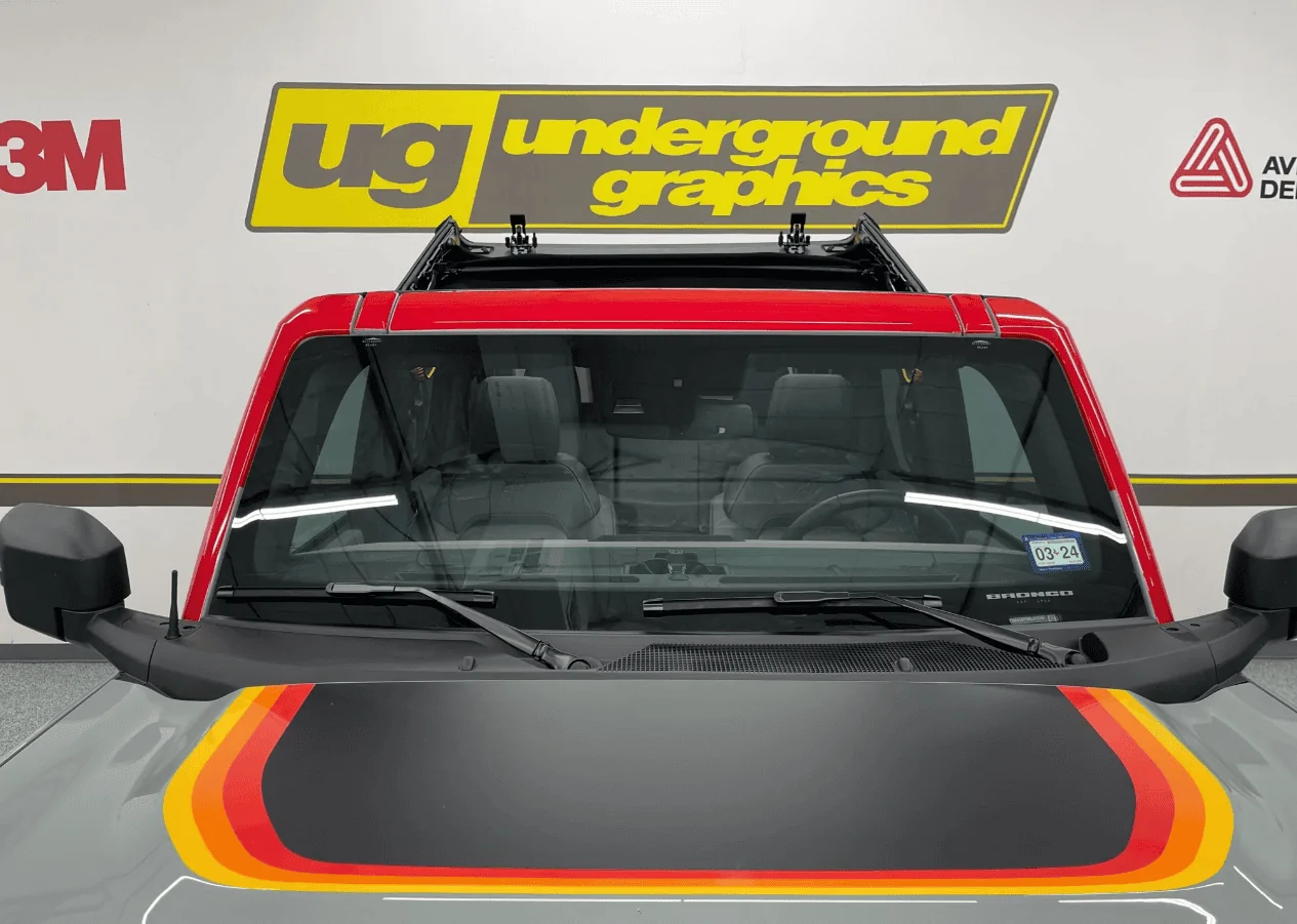 Ford Bronco Bronco PPF Protection Film Pieces - Assortment + 🆕 Add: Bronco Top Rail PPF (4 Door) FB A Pillar