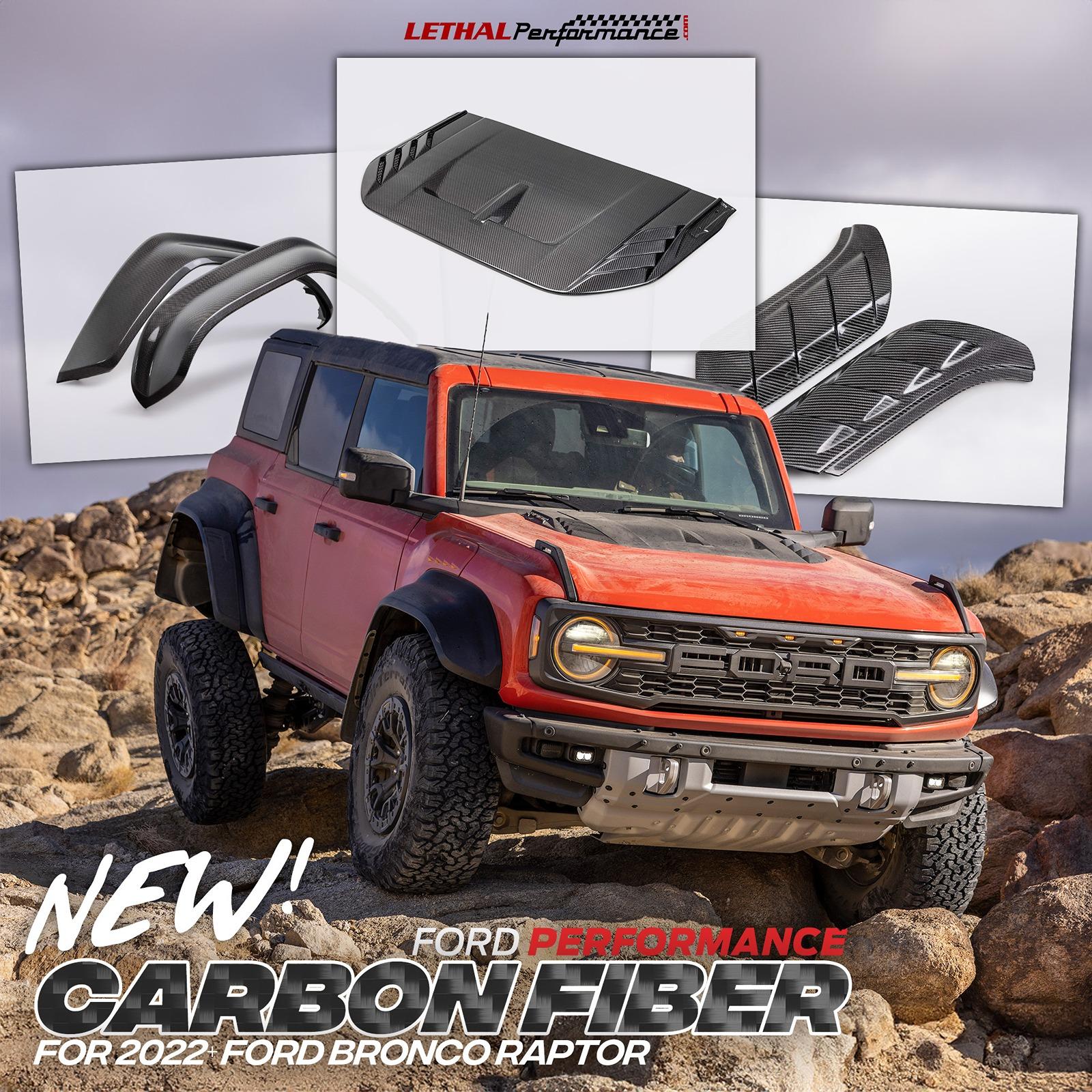 Ford Bronco NEW Ford Performance CARBON FIBER for your Bronco Raptor! braptor cf forums