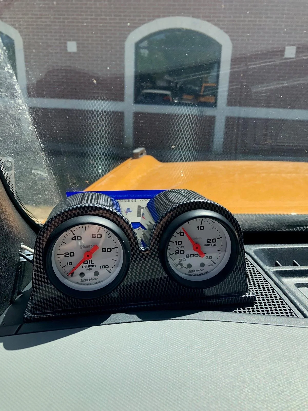 Ford Bronco Oil Pressure Gauge Install Oil Gaug
