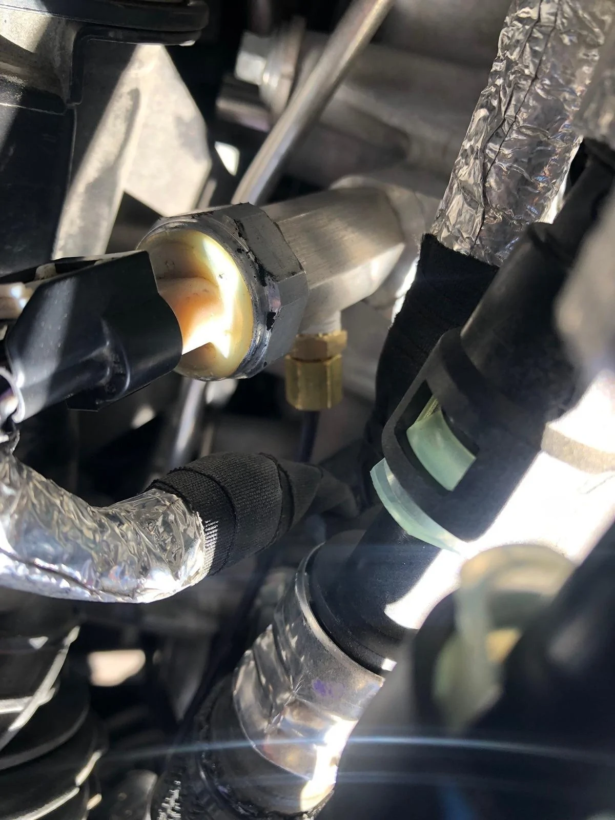 Ford Bronco Oil Pressure Gauge Install Oil Gauge 1