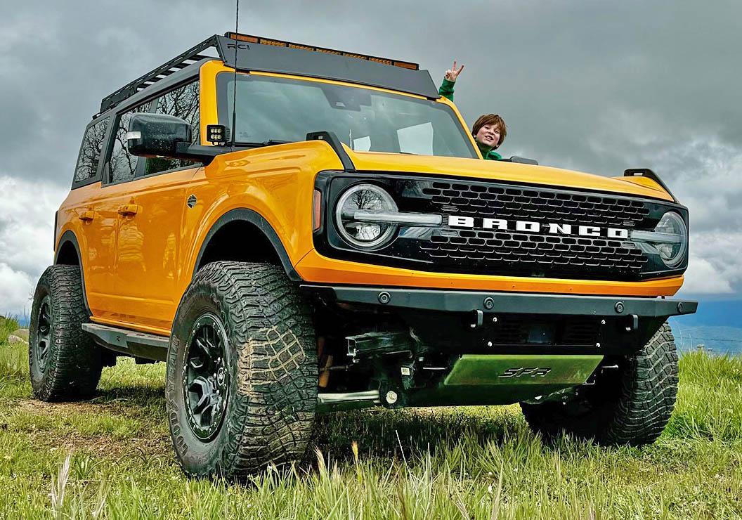 Ford Bronco Stinky Fab Products Installed IMG_8669a